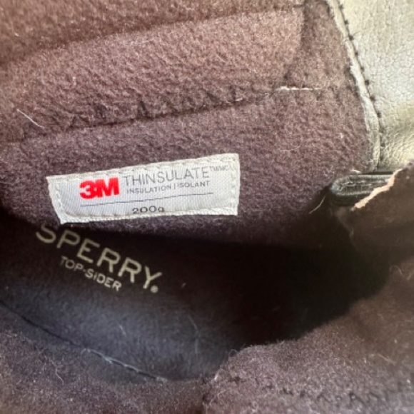 Sperry Cold Bay Thinsulate Duck Boot - All Black - US 12 NWOT - Picture 8 of 14